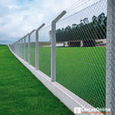 Alambrado Galvanizado - Malha 7x7cm - Fio 14 - Rolo com 25m - BWG 2,10mm