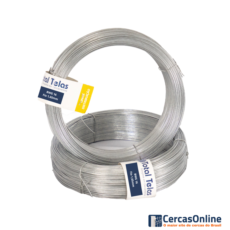 Arame BWG 16 - Fio 1,65mm - 1kg