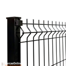 Gradil Total Telas Preto - 2,5m de Largura - Malha 5x20cm - Fio 4,3mm
