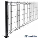 Gradil Total Telas Preto - 2,5m de Largura - Malha 5x20cm - Fio 4,3mm