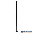 Poste para Aparafusar Preto - 60x40mm